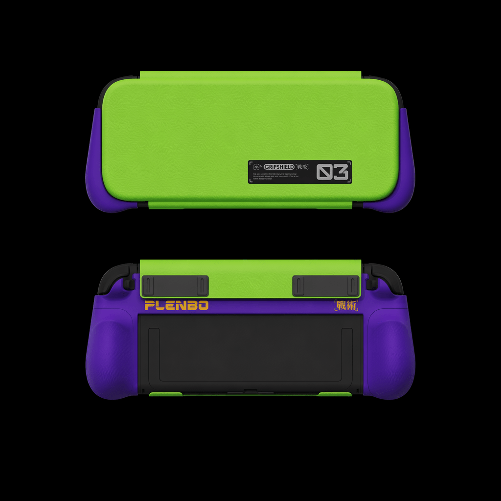 FoldeX Switch 2 Dockable Grip Case with Flip Cover | Anti-Cramp - RawByte