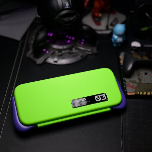 FoldeX Switch 2 Dockable Grip Case with Flip Cover | Anti-Cramp - RawByte