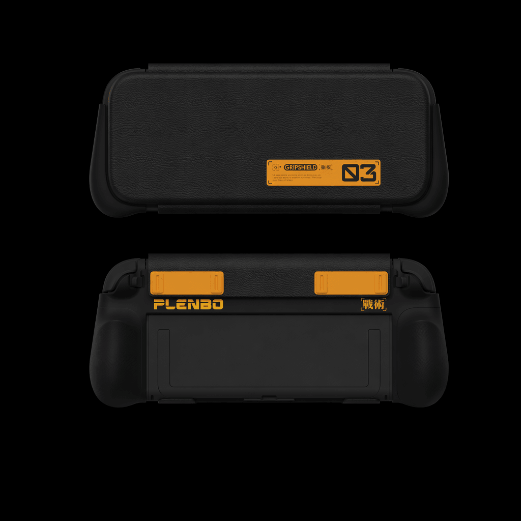 FoldeX Switch 2 Dockable Grip Case with Flip Cover | Anti-Cramp - RawByte