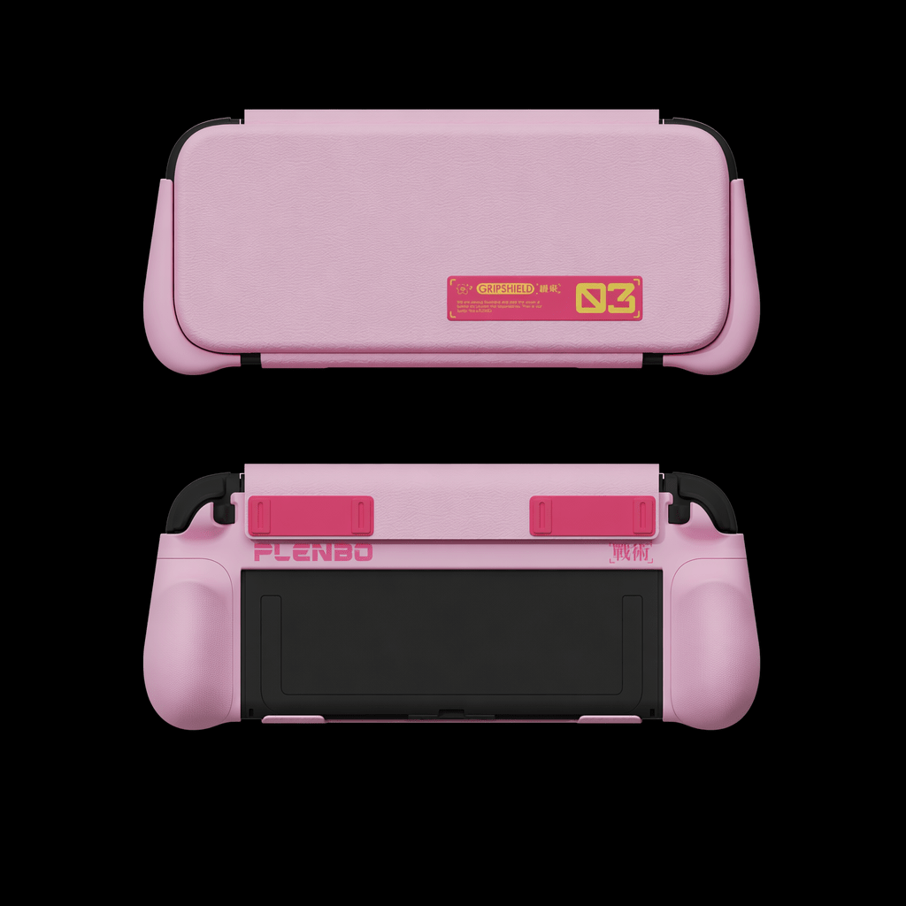 FoldeX Switch 2 Dockable Grip Case with Flip Cover | Anti-Cramp - RawByte