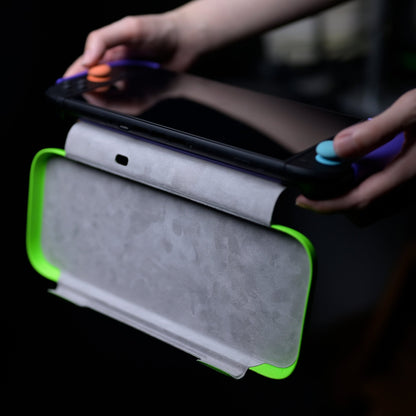 FoldeX Switch 2 Dockable Grip Case with Flip Cover | Anti-Cramp - RawByte