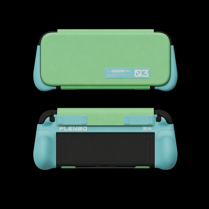 FoldeX Switch 2 Dockable Grip Case with Flip Cover | Anti-Cramp - RawByte