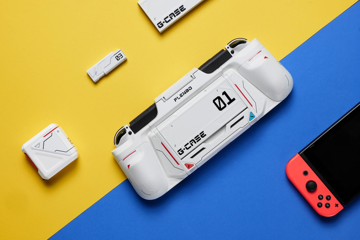 Plenbo G-Case: All-in-1 Gaming Case for Switch & OLED - RawByte
