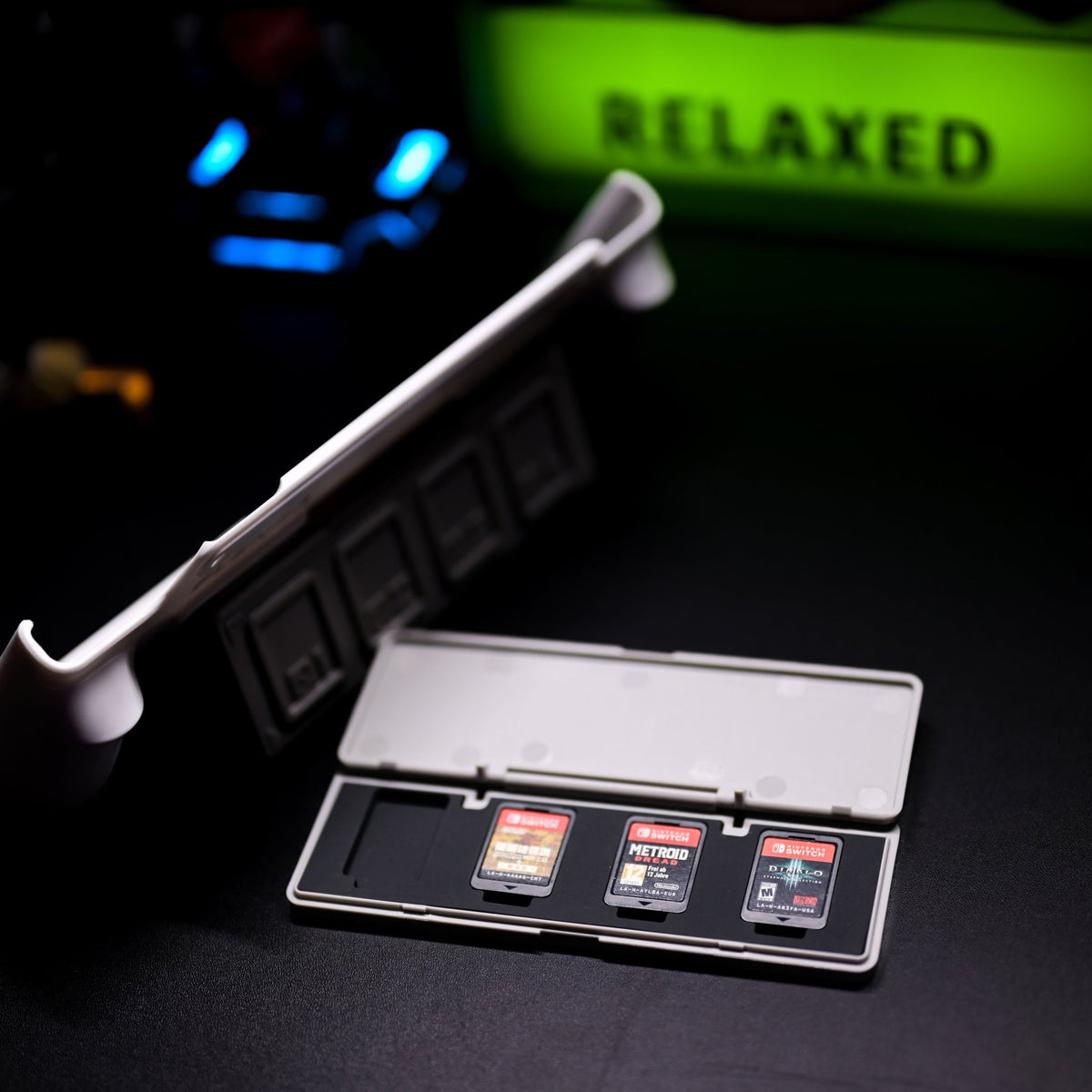 Plenbo GripShield - Modular Switch OLED Grip Case with Magnetic Cover - RawByte