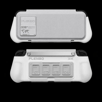 Plenbo GripShield - Modular Switch OLED Grip Case with Magnetic Cover - RawByte