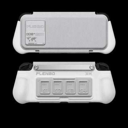 Plenbo GripShield - Modular Switch OLED Grip Case with Magnetic Cover